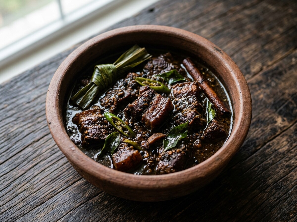 Spicy Pork Curry (පෝක් කරි)